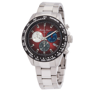 Chrono II Chronograph Quartz Red Dial Men's Watch H938CHAR
