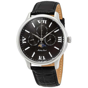 moon☪︎ Mathey-Tissot Edmond Moon Phase Blue Dial Men's Watch