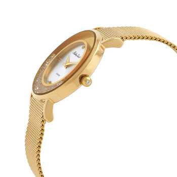 Electra Quartz Diamond Silver Dial Ladies Watch D983SPYI