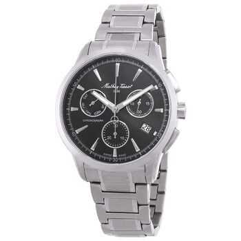 Mathey-Tissot Zeus Chronograph Quartz Black Dial Men's Watch