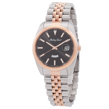 Mathey-Tissot Mathy Day-Date Quartz Black Dial Men's Watch D510RS