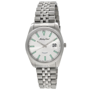 NWT Mathey-Tissot Mathey III Quartz Silver Dial Men\'s Watch Mathey-Tissot Mathey III Quartz Silver Dial Men main image 4