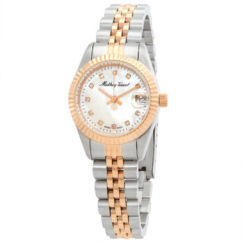 Mathey-Tissot Mathey II Quartz Crystal Mother of Pearl Dial  display picture 1