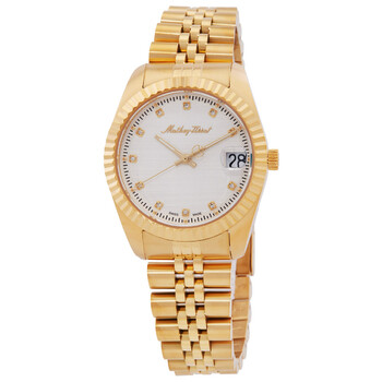 Mathey-Tissot Mathy III Quartz White Dial Ladies Watch D807BI