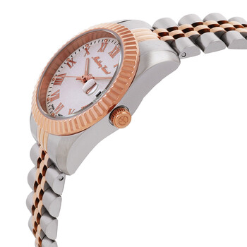 Mathy III Roman Quartz White Dial Ladies Watch D810BRA