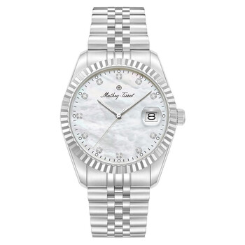 Mathey-Tissot Mathey II Quartz Crystal Mother of Pearl Dial  display picture 3
