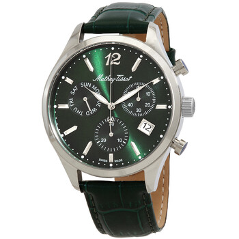 Urban Chrono Chronograph Quartz Green Dial Men's Watch H411CHALV