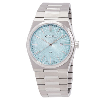 Mathey-Tissot Mathy Orient Quartz Blue Arabic Dial Men's