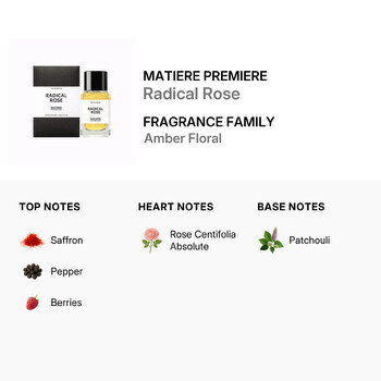 Unisex Radical Rose EDP 1.7 oz Fragrances 3760372460006