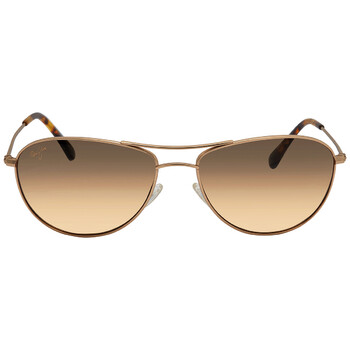 Baby Beach HCL Bronze Pilot Unisex Sunglasses HS245-16 56
