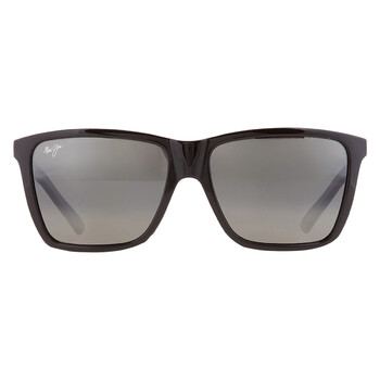 Maui Jim Liquid Sunshine Neutral Grey Butterfly Sunglasses 601-02
