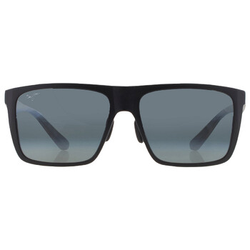 Maui Jim Pailolo Neutral Grey Rectangular Unisex Sunglasses