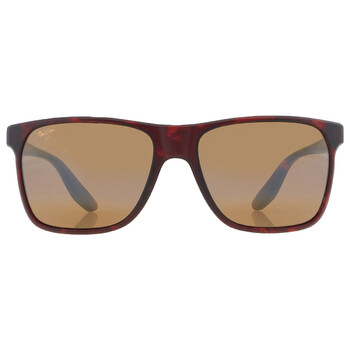 Maui Jim Lele Kawa HCL Bronze Rectangular Unisex Sunglasses H811