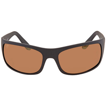 Peahi HCL Bronze Wrap Unisex Sunglasses H202-2M 65