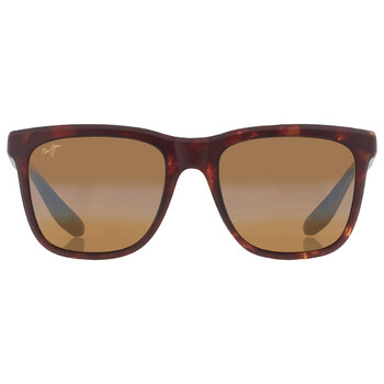 Maui Jim Lele Kawa HCL Bronze Rectangular Unisex Sunglasses H811