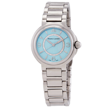 Fiaba Colours Quartz Blue Dial Ladies Watch FA1104-SS002-E20-1 Fiaba Colours Quartz Blue Dial Ladies Watch FA1104-SS002-E20-1