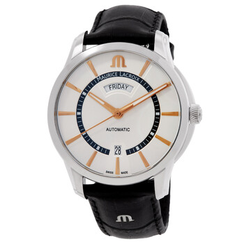 Pontos Automatic Silver Dial Watch PT6358-SS001-230-2