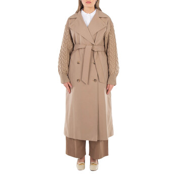 【送料&関税込】Max Mara Double-breasted Belted Coat Max Mara double-breasted Belted Coat | Black | FARFETCH