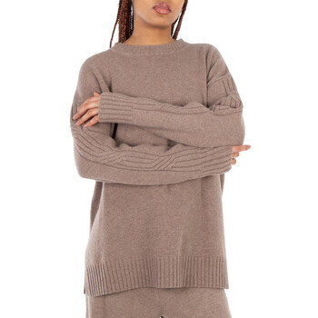 Max Mara Odessa Cable Knit Cashmere Sweater, Size Large