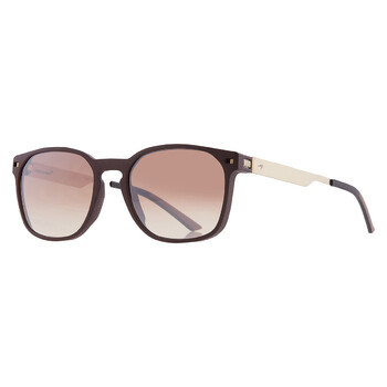Brown Gradient Square Men's Sunglasses MLOP-98S01 C02 52