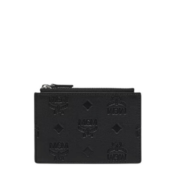 MCM ジップ ウォレット ヴィセトスオリジナル MCM Zip Wallet In Visetos Original MYLAAVI03BK 8809675901481