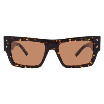 Brown Browline Unisex Sunglasses MW0014 52E 53