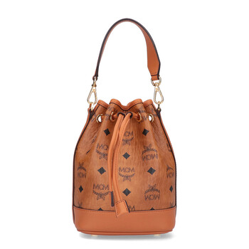 MCM Aren Chain Leather Bucket Bag MWKDATA01CO 8809865502238