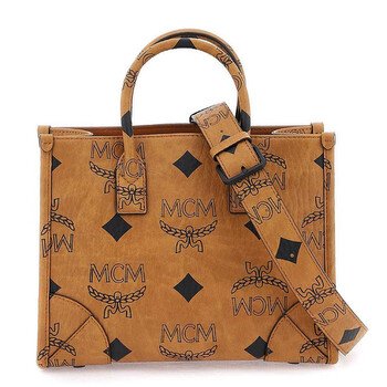 MCM Mini Aren Tote Bag In Visetos MMTAAKC02BK 8809675897647