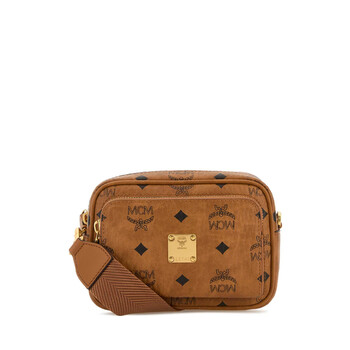 MCM Visetos Tracy Shoulder Bag - Cognac MWSCAXT01CO 8809735087308