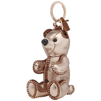 MCM Zoo Bear Charm Keyring In Visetos MYZ8AXL10TC