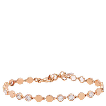 D-Vibes 18k Rose Gold Diamond Bracelet