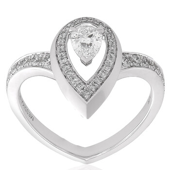 Fiery 0.30ct Ladies White Gold Diamond Ring