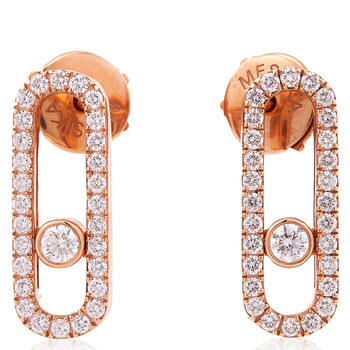 Move Uno Diamond Pave Earrings