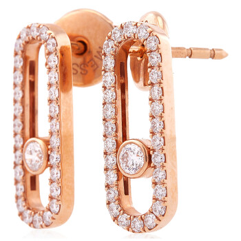 Move Uno Diamond Pave Earrings