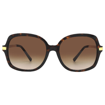 Michael Kors Chambray Sunset Square Ladies Sunglasses  display picture 3
