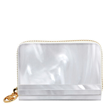 Barbara Marble Resin Coin Purse - Optic White