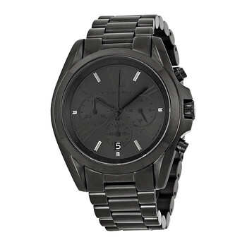 Michael Kors Bradshaw Chronograph Black Dial Unisex Watch  display picture 2