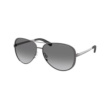 Chelsea Grey Gradient Pilot Ladies Sunglasses MK5004 101311 59