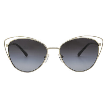 Tory Burch Grey Gradient Cat Eye Ladies Sunglasses TY6091 32718G 