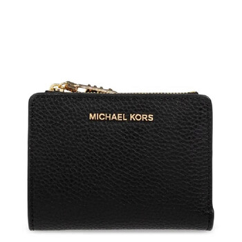 折りたたみ財布 Michael Kors EMPIRE Md Snap Coin Billfold (32S4G8ED7L 001) MICHAEL KORS EMPIRE 二折財布 32S4G8ED7L LEATHER 001 BLACK