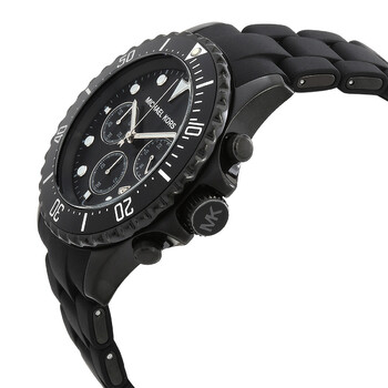 Everest Chronograph Quartz Black Dial Men's Watch MK8980