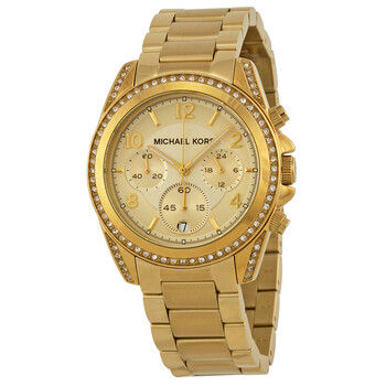 Michael Kors Golden Blair Glitz Watch MK5166 691464301033  display picture 1