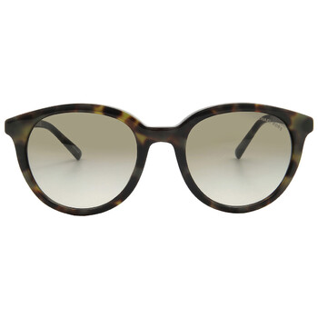 Big Bend Olive Gradient Oval Ladies Sunglasses MK2227 39433M 53