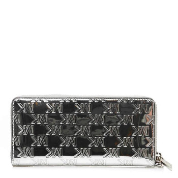 Jet Set Embossed Logo Travel Wallet