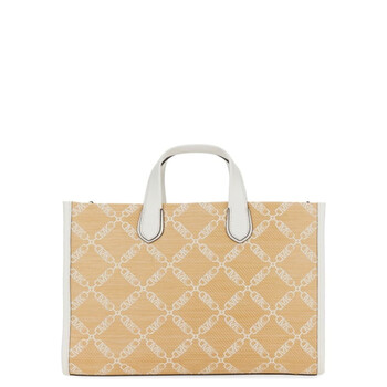 Large Gigi Monogram Jacquard Tote Bag