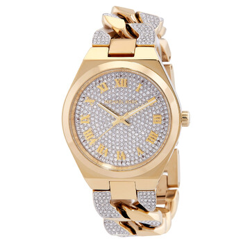 Michael Kors Lennox Quartz Blue Dial Ladies Watch MK7460