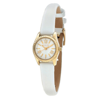 Michael Kors Lexington Quartz Crystal White Dial Two-Tone Ladies