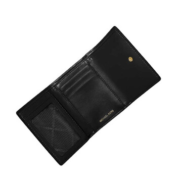 Logo Details Trifold French Purse Wallet