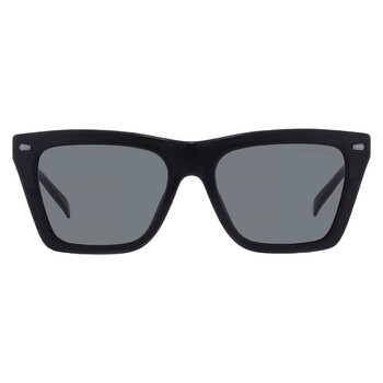 Michael Kors Sunglasses MK2225U Pebble Beach 300587 Black Square w/ Gray Lenses MK2225U PEBBLE BEACH Sunglasses - Michael Kors Authorized  main image 2