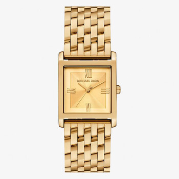 Michael Kors Phoebe Quartz Gold Dial Ladies Watch MK4923  display picture 1